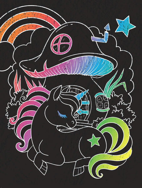 Scratch Art Unicorns