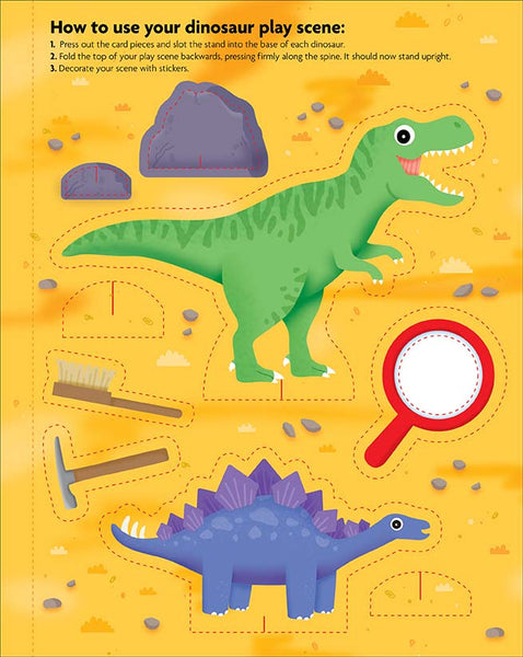 Dinosaur Sticker Activity