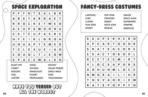 Brain Busting For Kids – Wordsearch