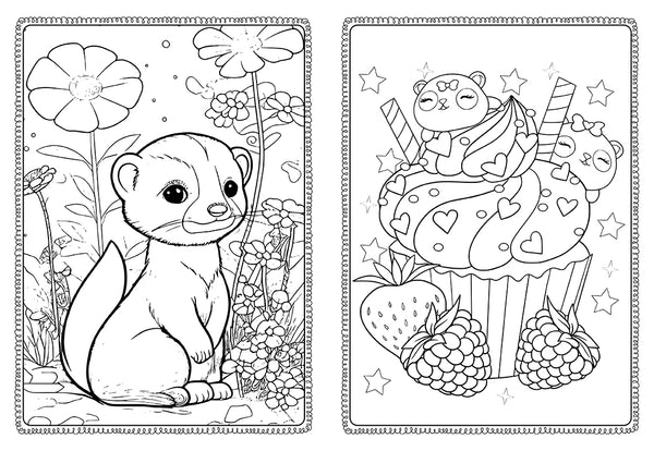 Sweets and Treats 1000 Stickers And Colour