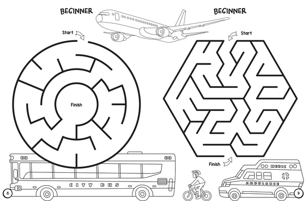 Colouring and Mazes Things That Go