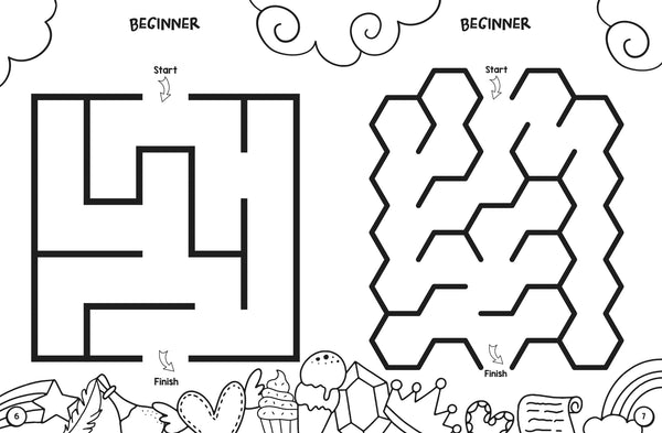 Colouring and Mazes Unicorn