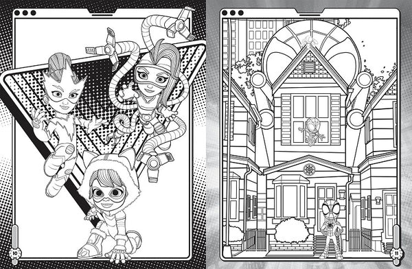 Spidey And His Amazing Friends Jumbo Colouring