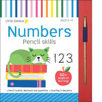 Little Genius Numbers Pencil Skills Activity Pad