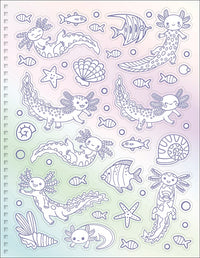 Velvet Art Axolotls
