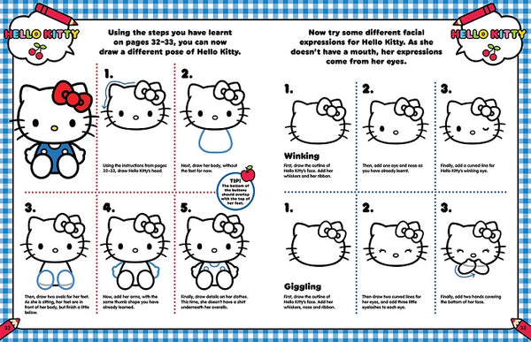 How To Draw Hello Kitty