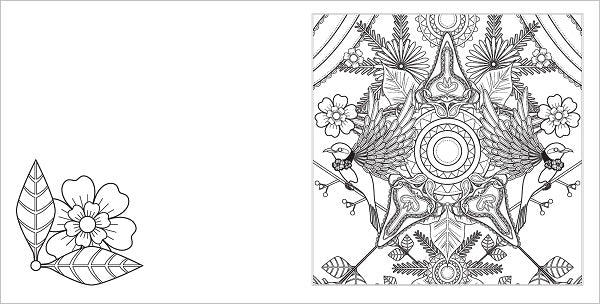 Happy Thoughts Positive Vibes Colouring Book