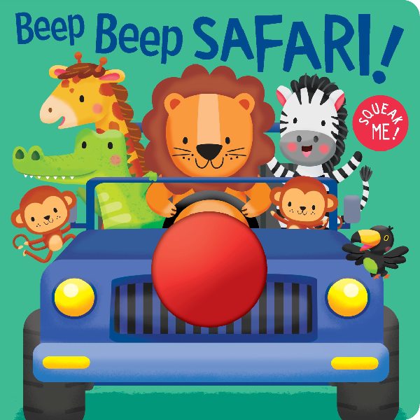 Squeak Me  Beep  Beep Safari Board - AVAILABLE late December