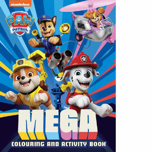 Paw Patrol Mega Colouring