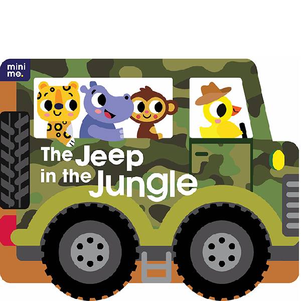 The Jeep In The Jungle  Shaped Board