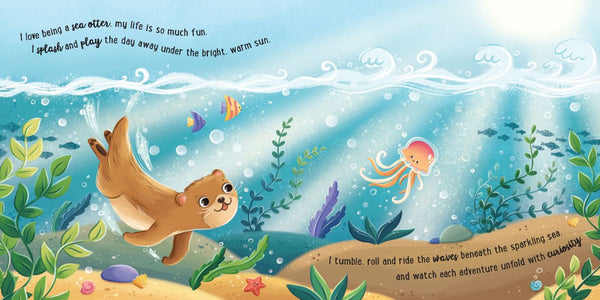 I Love Being a Sea Otter Padded Board Book