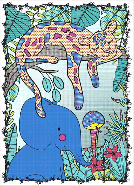 Paint with Water - In the Jungle