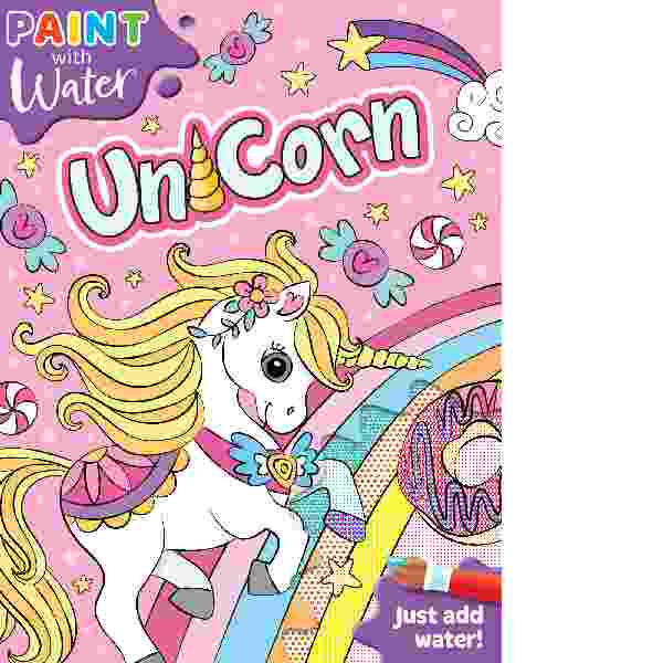 Paint with Water - Unicorn