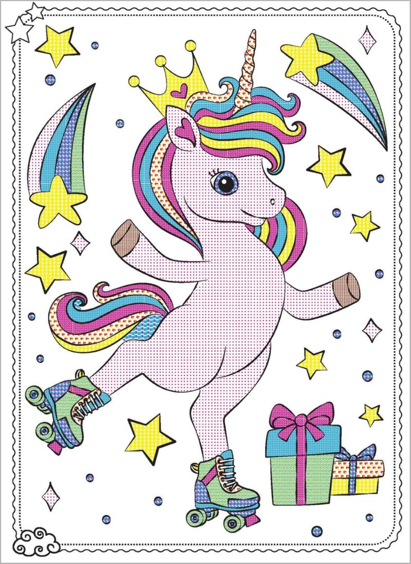 Paint with Water - Unicorn