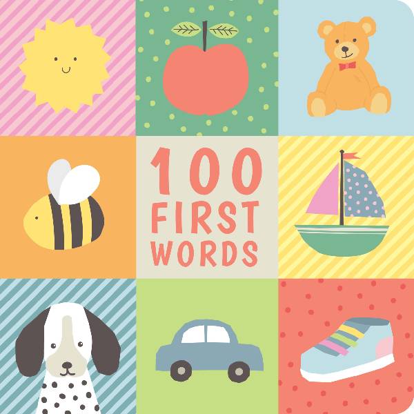 100 First Words Padded Board
