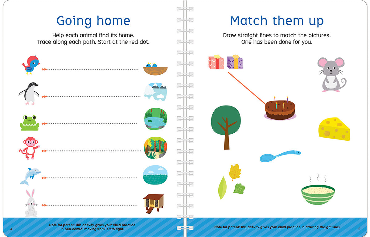 Little Genius Early Learning Bumper Wipe Clean Book
