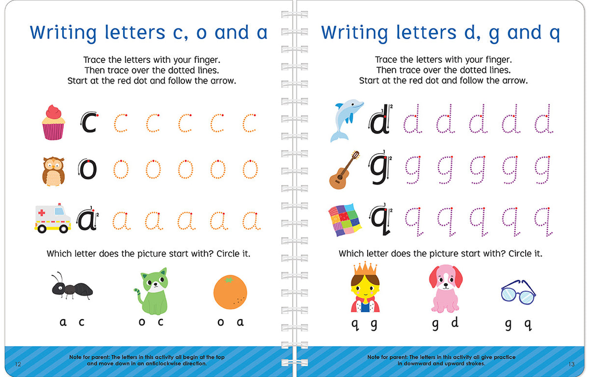 Little Genius Early Learning Bumper Wipe Clean Book
