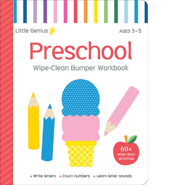 Little Genius Preschool Bumper Wipe Clean Book