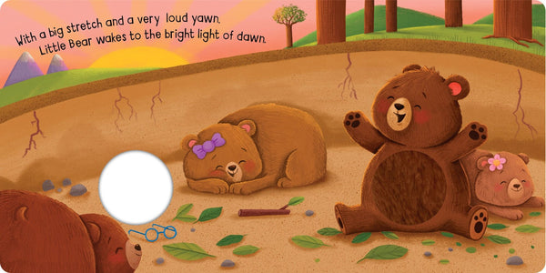 Squeaky Little Bear Plush Board Book