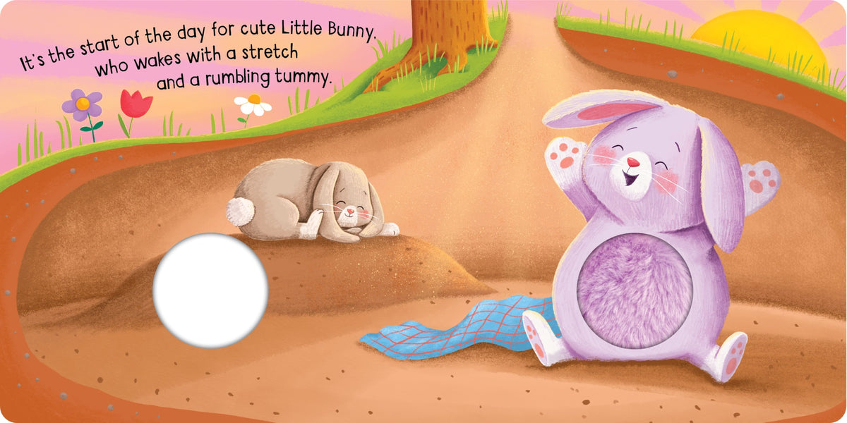 Squeaky Little Bunny Plush Board