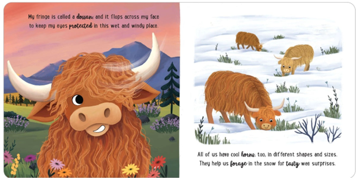 I Love Being a Highland Cow Board Book