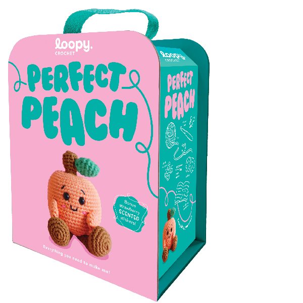 Perfect Peach Crochet Book & Kit