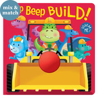 Squeak Me Beep Beep Build Board Book