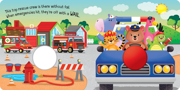Squeak Me Beep Beep Rescue Board Book