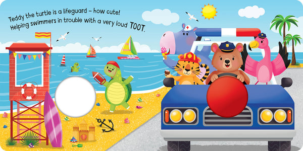 Squeak Me Beep Beep Rescue Board Book