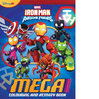 Iron Man & his Awesome Friends Mega Colouring Book