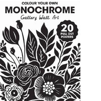 Colour Your Own Monochrome Gallery Wall Art
