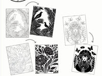 Colour Your Own Monochrome Gallery Wall Art