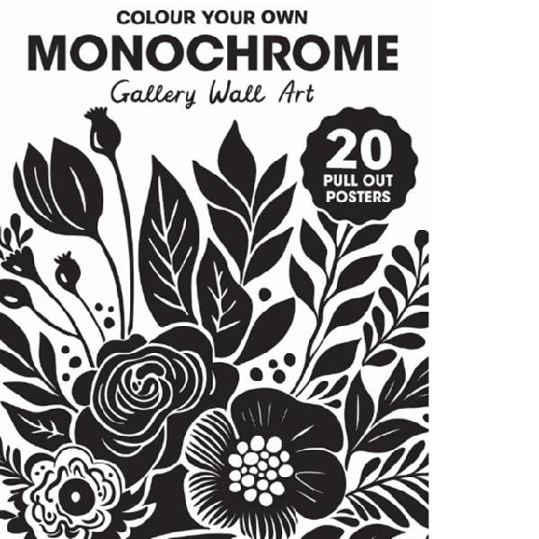 Colour Your Own Monochrome Gallery Wall Art