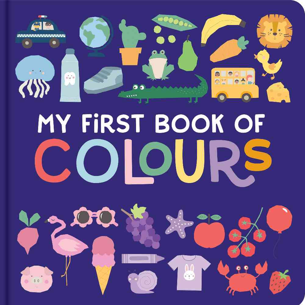 My First Book of Colours Padded Learning Board