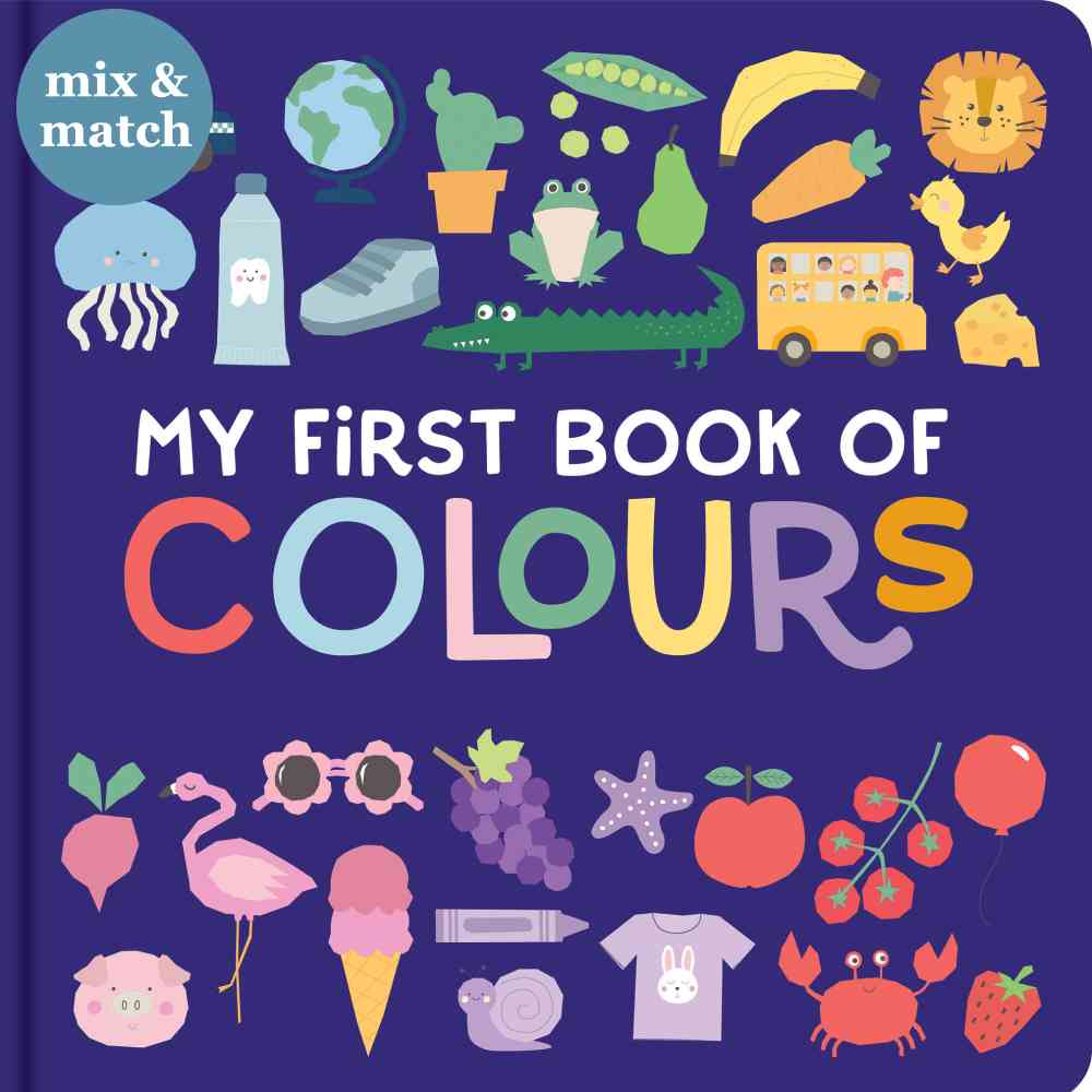 My First Book of Colours Padded Learning Board