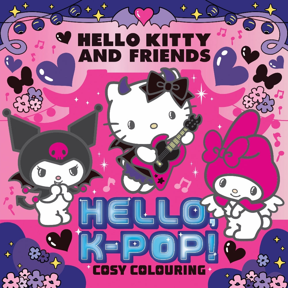 Hello Kitty Hello K Pop Cosy Colouring