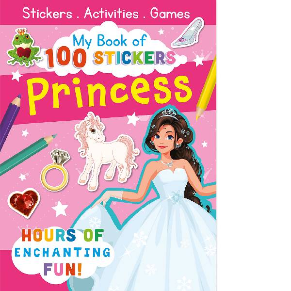 My Book of 100 Stickers Princess