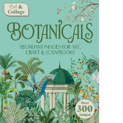 Cut And Collage Botanicals Colouring Book