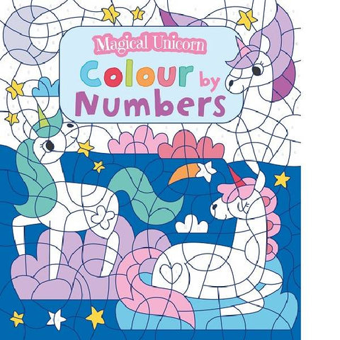 Magical Unicorn Colour By Numbers