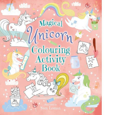Magical Unicorn Colouring Activity