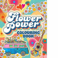 Flower Power Colouring Book