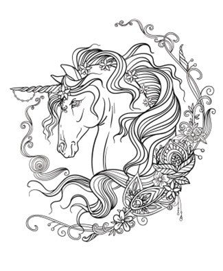 Magical Colouring Book