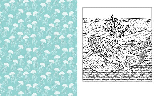 Sea Life Colouring Book