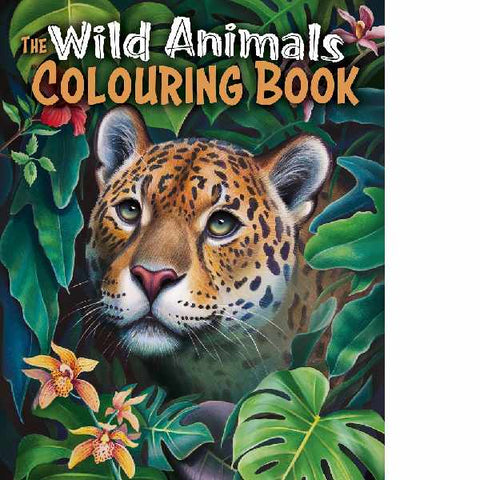 The Wild Animals Colouring Book