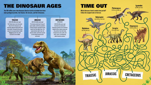 Dinosaur Activity Book