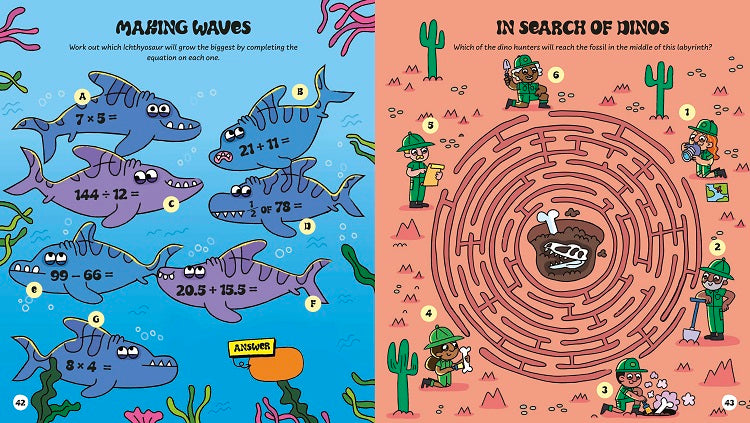 Dinosaur Activity Book