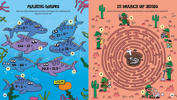 Dinosaur Activity Book