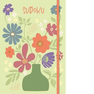 Sudoku  Puzzle Book Green Vase