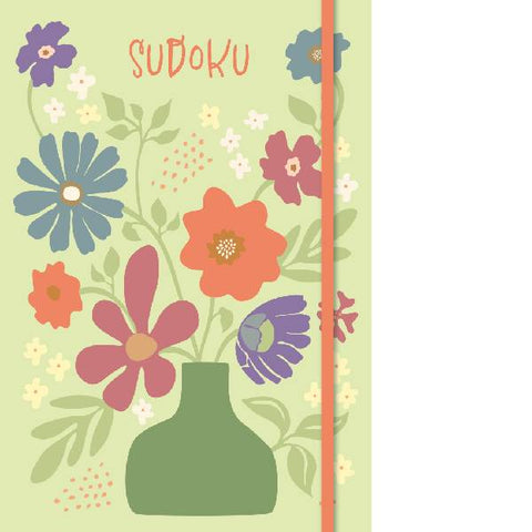 Sudoku  Puzzle Book Green Vase
