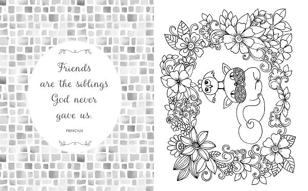 The Friendship Colouring Book